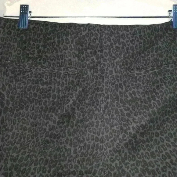 Time and Tru  size 14, animal print,, leopard print, dark grey pant - Picture 2 of 7